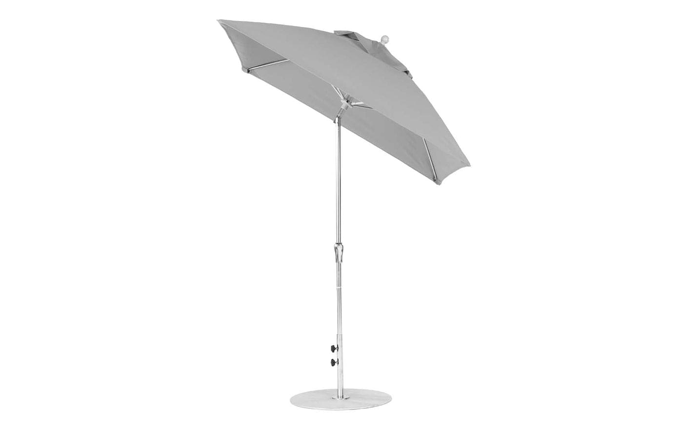 Ledge 7.5' Square Crank Auto Tilt Essential Fiberglass Umbrella