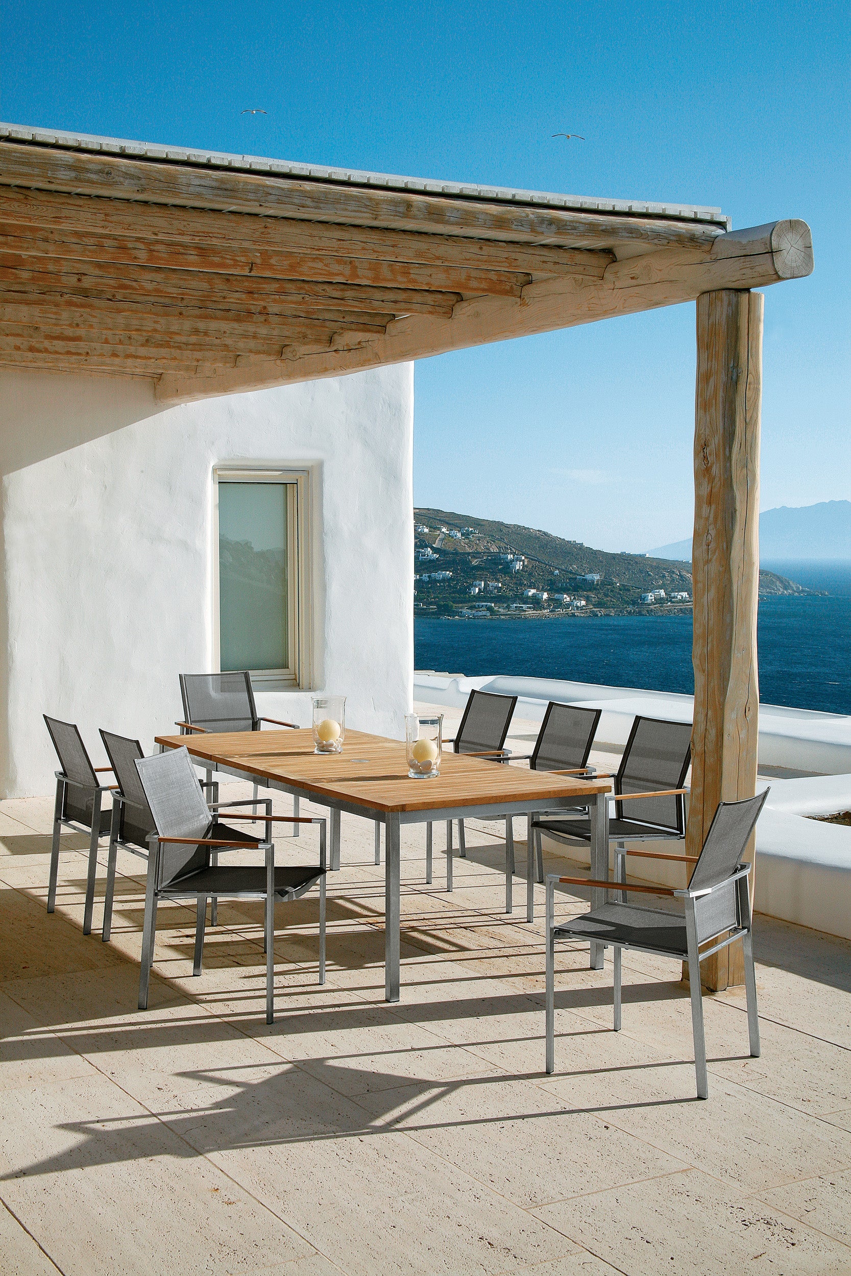 Barlow Tyrie Mercury Stainless Steel Chair