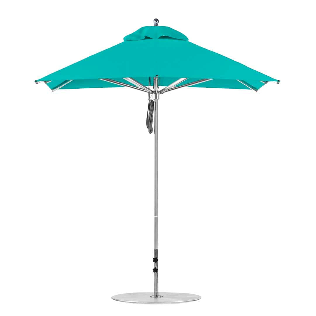 Ledge 7.5' Square Pulley Premier Umbrella