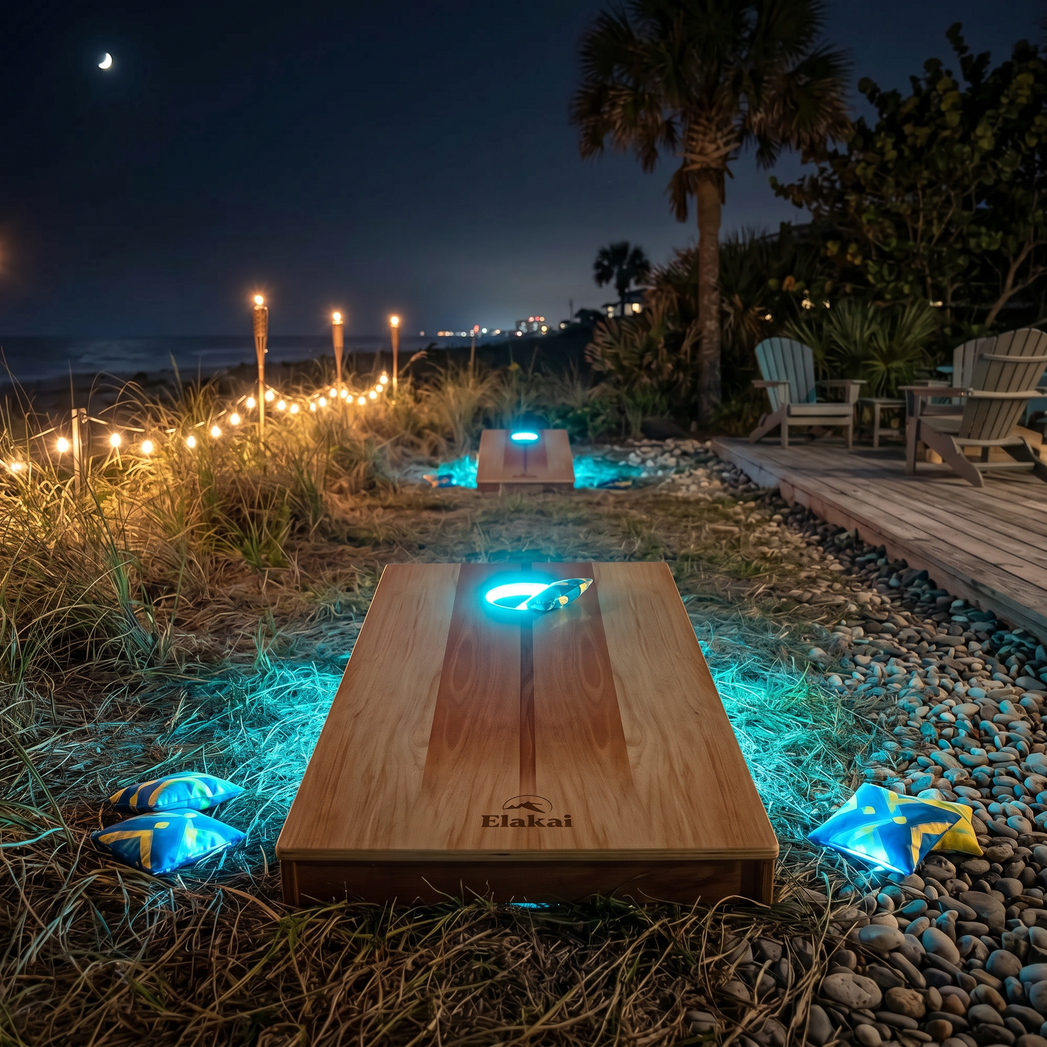 Elakai Eclipse Cornhole Boards Lighting Kit