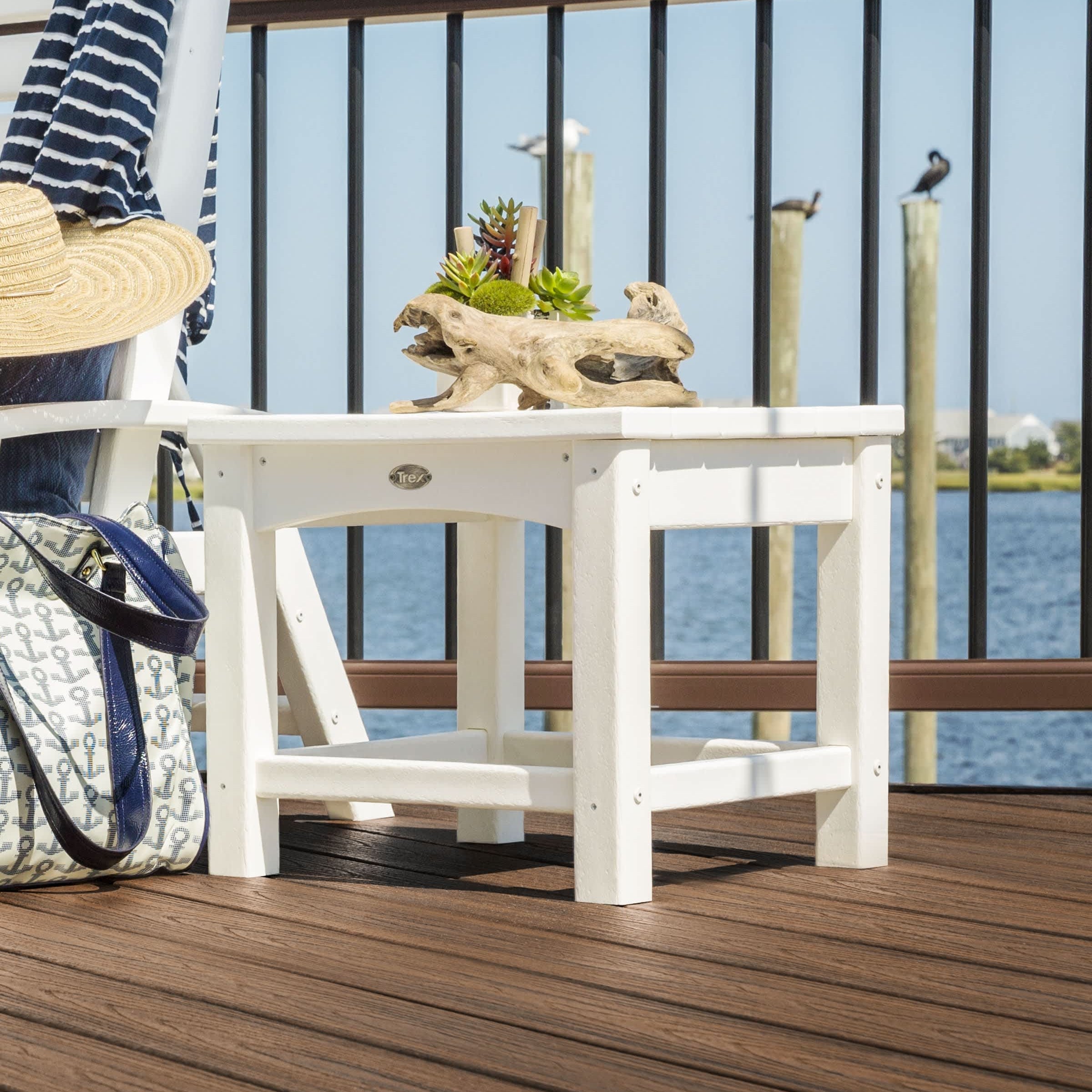 Trex® Outdoor Furniture™ Rockport Club 18" Side Table
