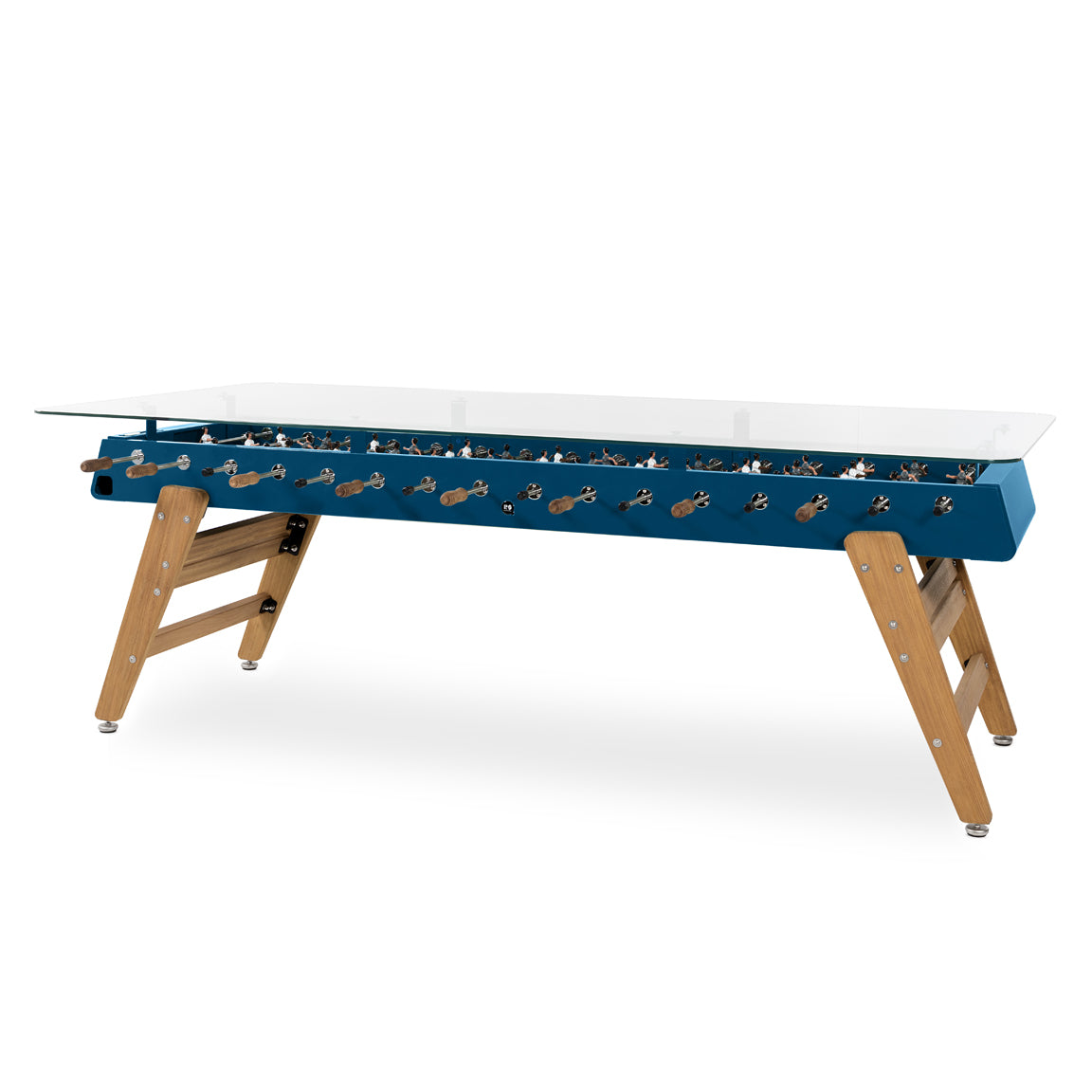 RS Max 8 Player Foosball Dining Table - Blue