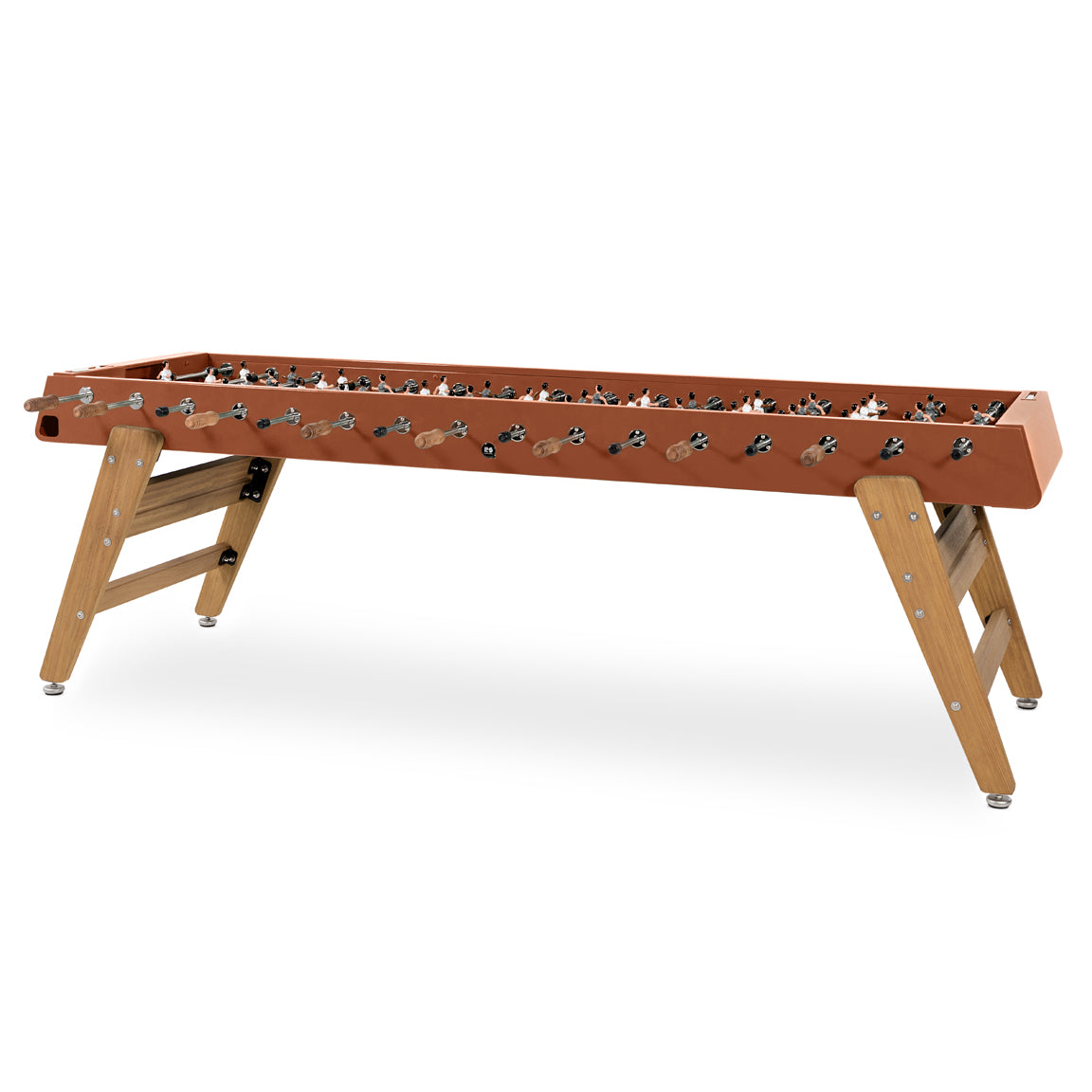 RS Max 8 Player Foosball Table - Terracotta