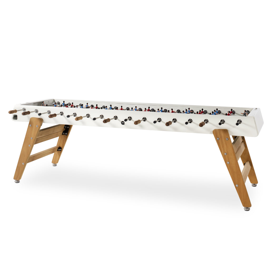 RS Max 8 Player Foosball Table - White