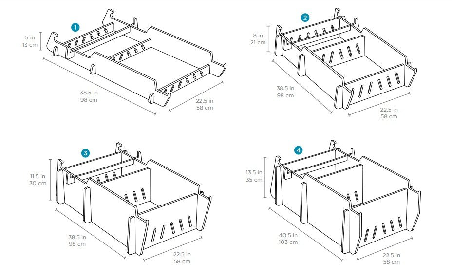LEDGE Signature Lowback Chair Riser