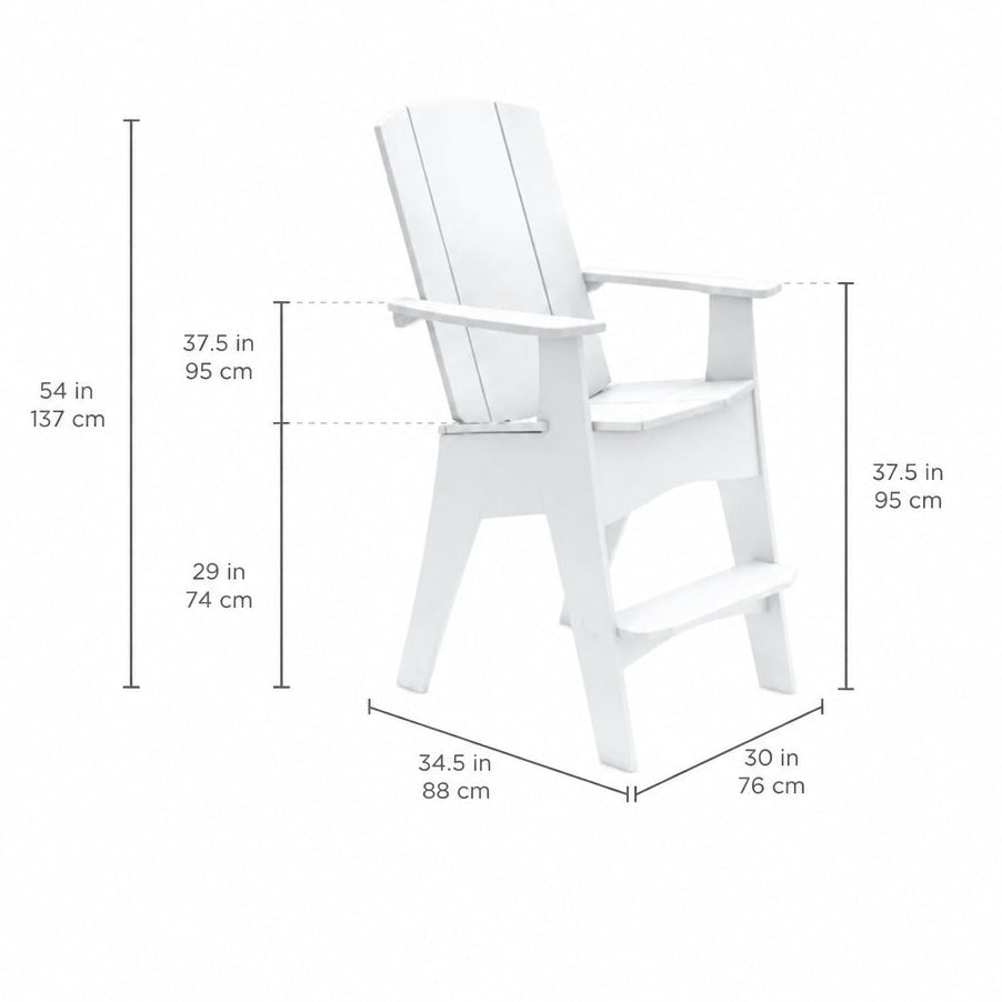 LEDGE Mainstay Tall Adirondack