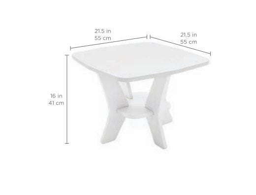 LEDGE Mainstay Square Side Table