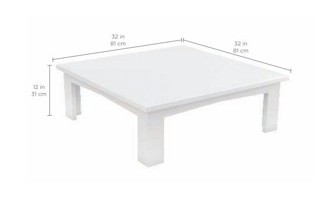 LEDGE Mainstay Square Coffee Table