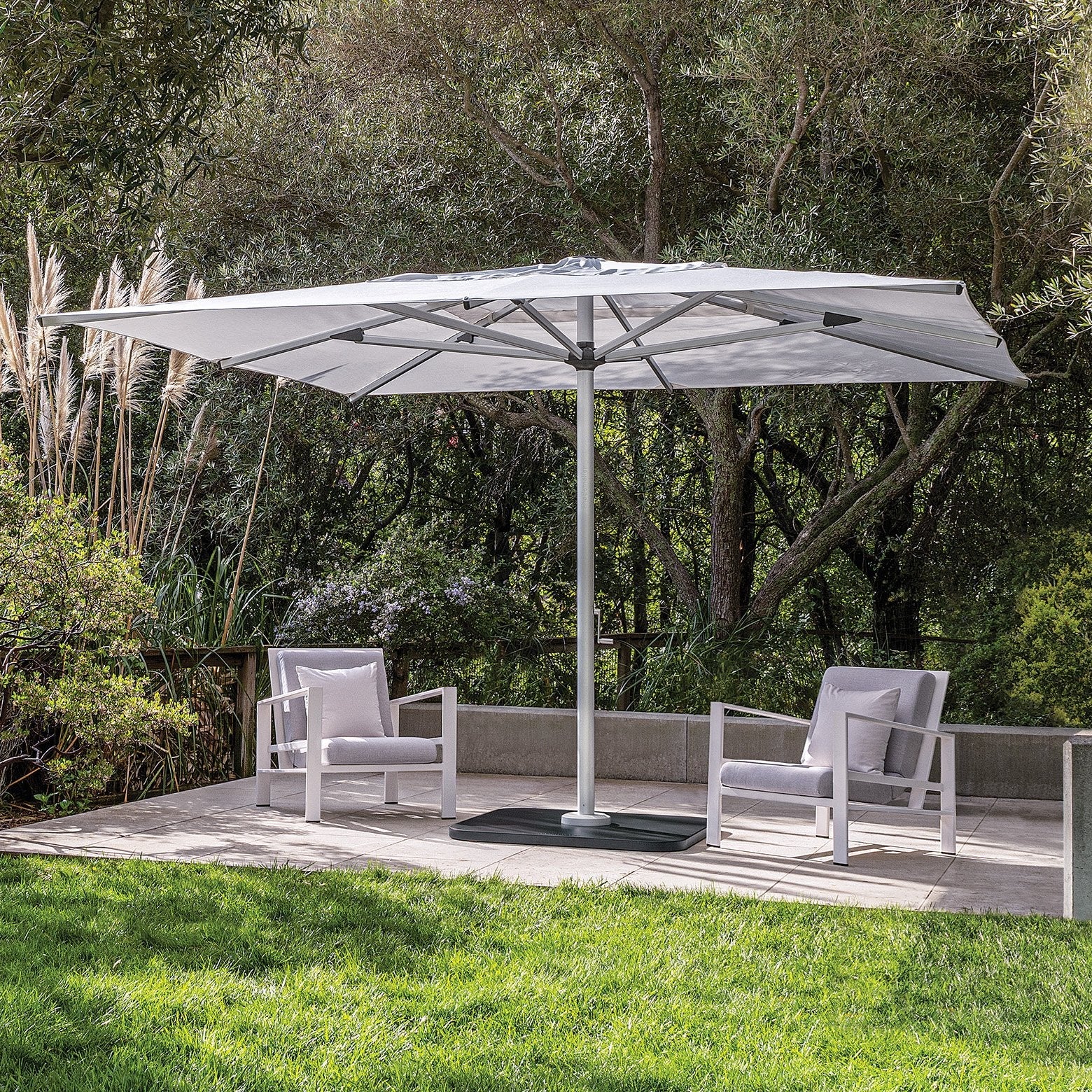 Shademaker Astral 11.5' Square Sidepost Umbrella