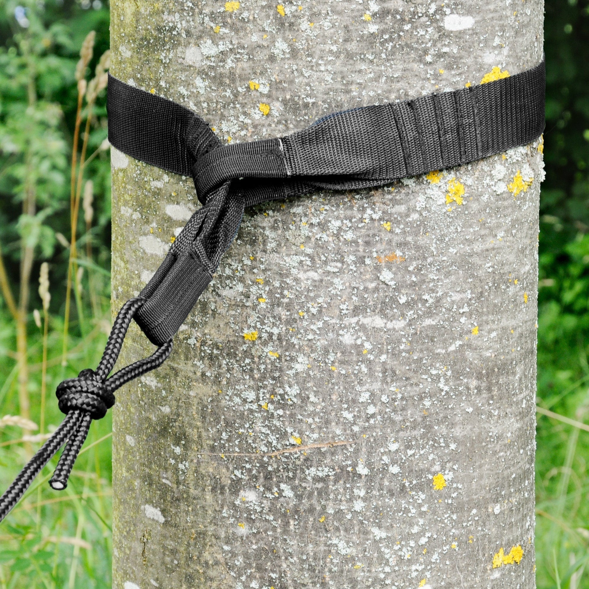 La Siesta TreeMount Black - Tree and Pole Suspension Set for Hammocks