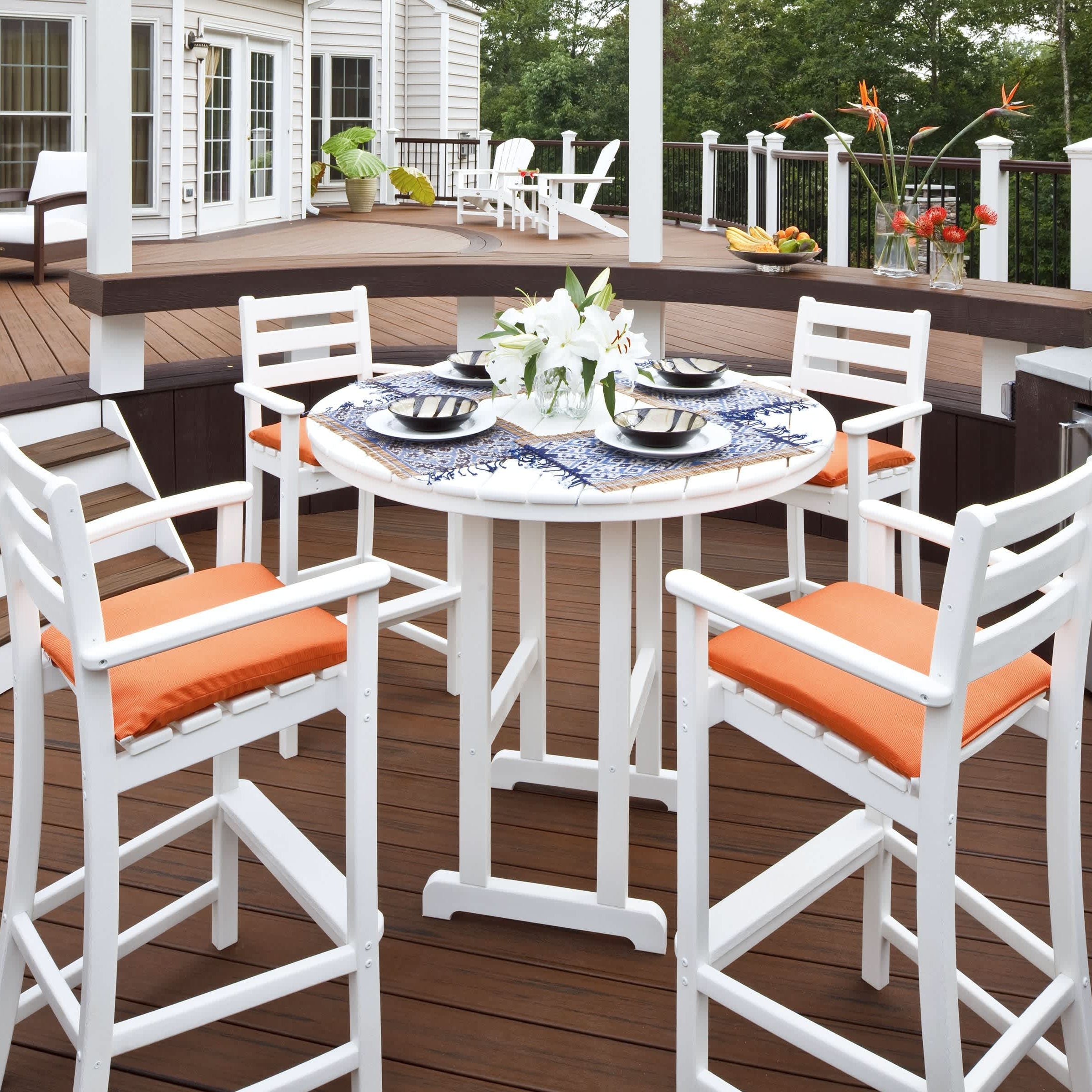 Trex® Outdoor Furniture™ Monterey Bay Round 48" Bar Table