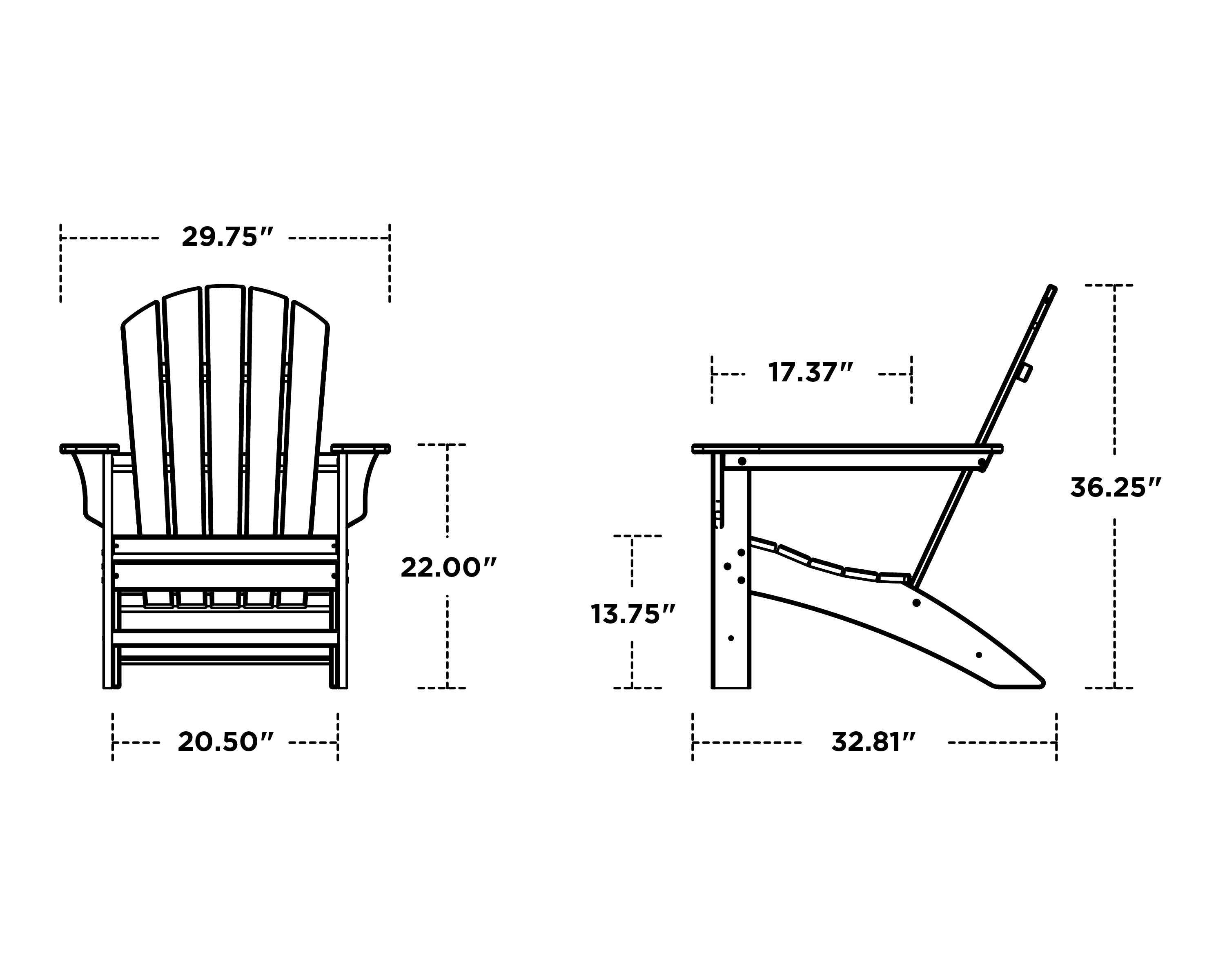 Trex® Outdoor Furniture™ Yacht Club Adirondack Chair