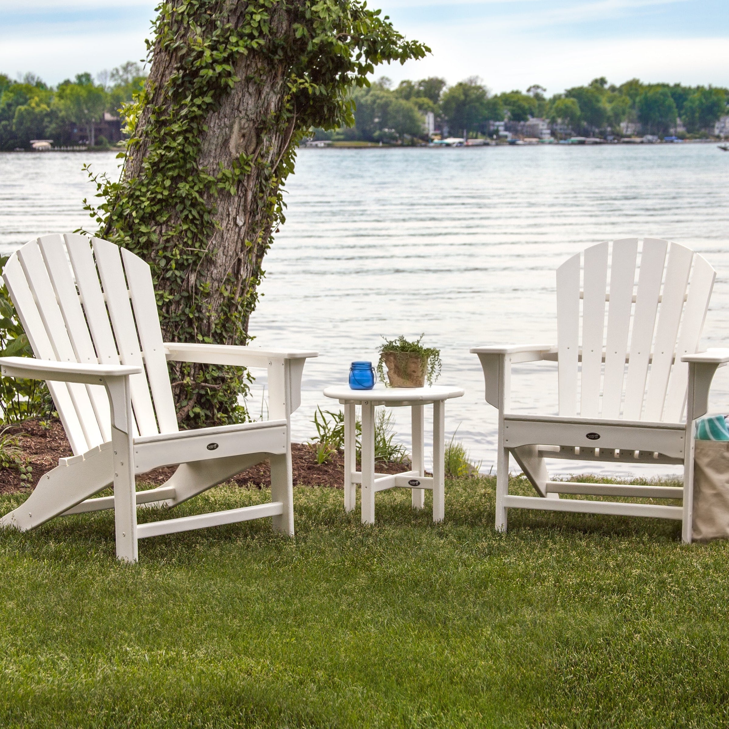Trex® Outdoor Furniture™ Yacht Club Shellback 3-Piece Adirondack Ensemble