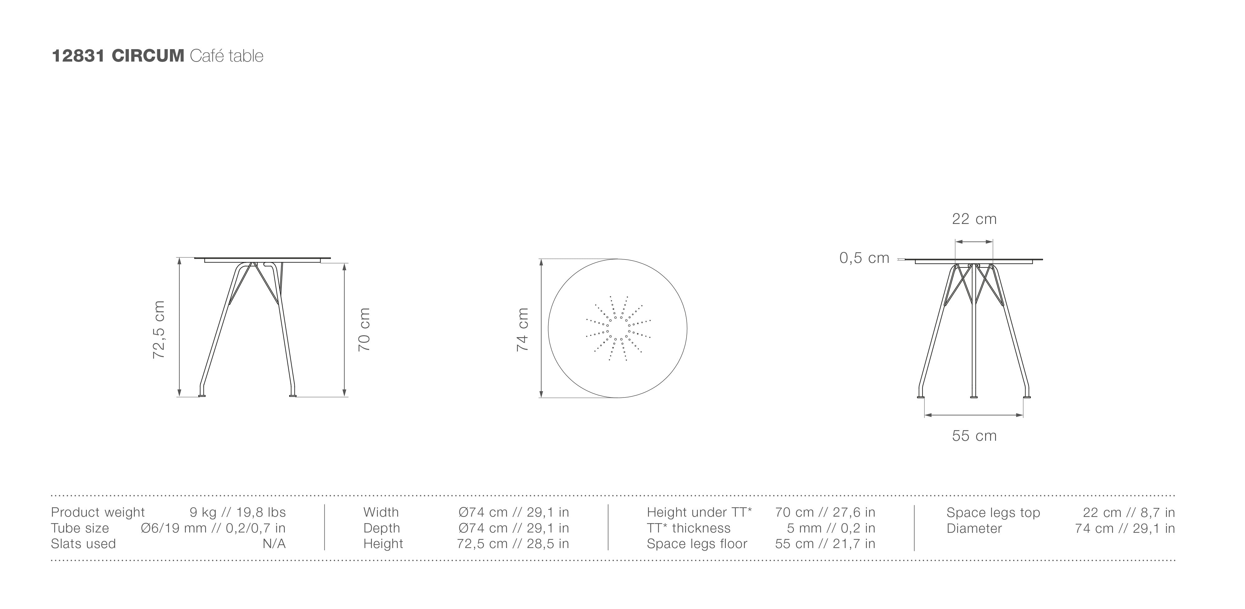 Table Dimensions