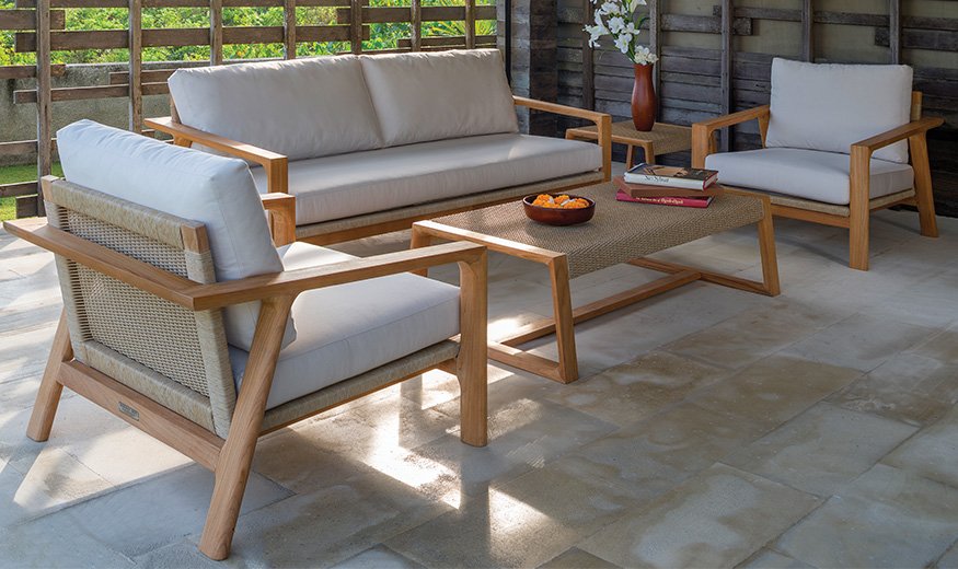 Kingsley Bate Hana 5 Piece Deep Seating Ensemble
