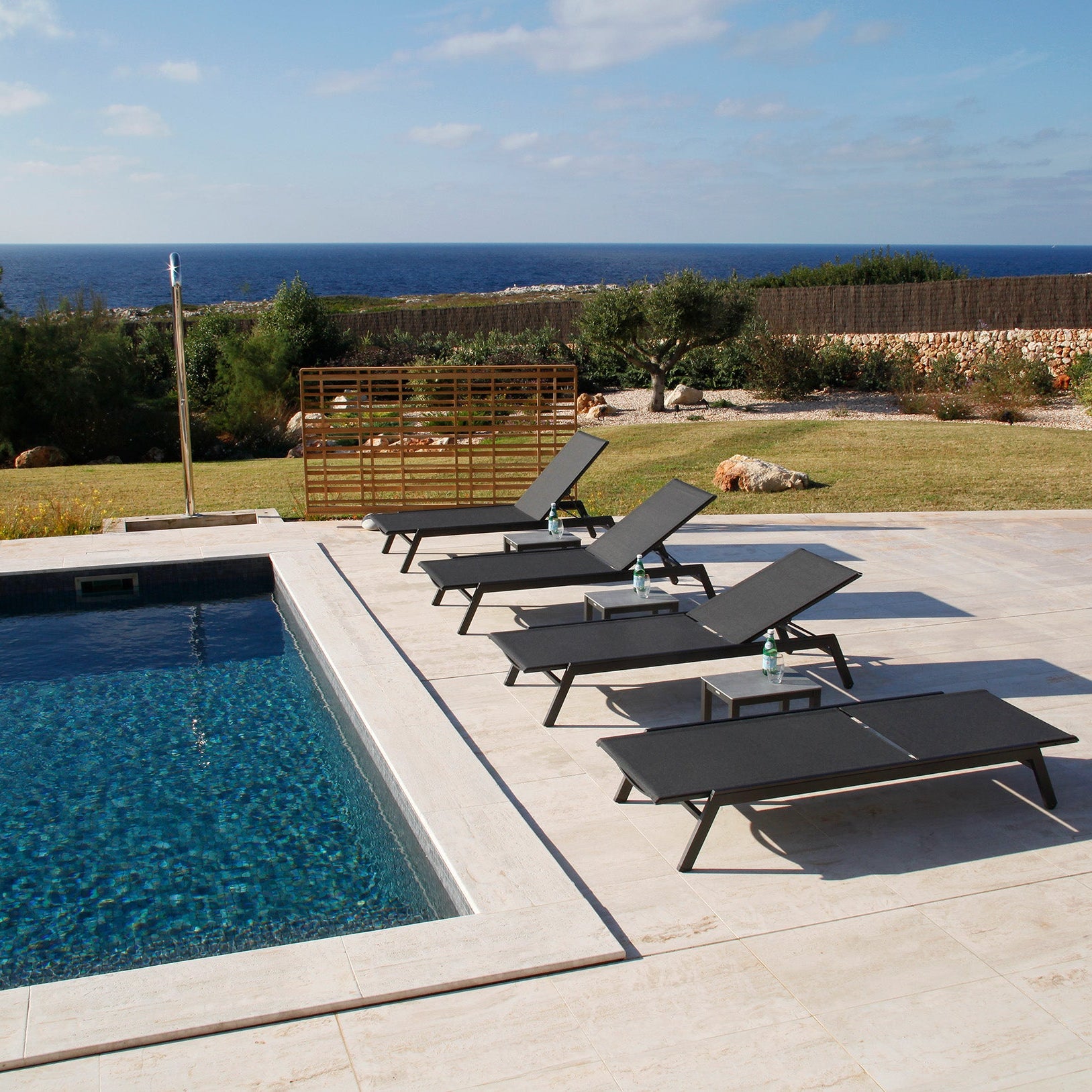 Barlow Tyrie Stainless Steel Equinox Loungers