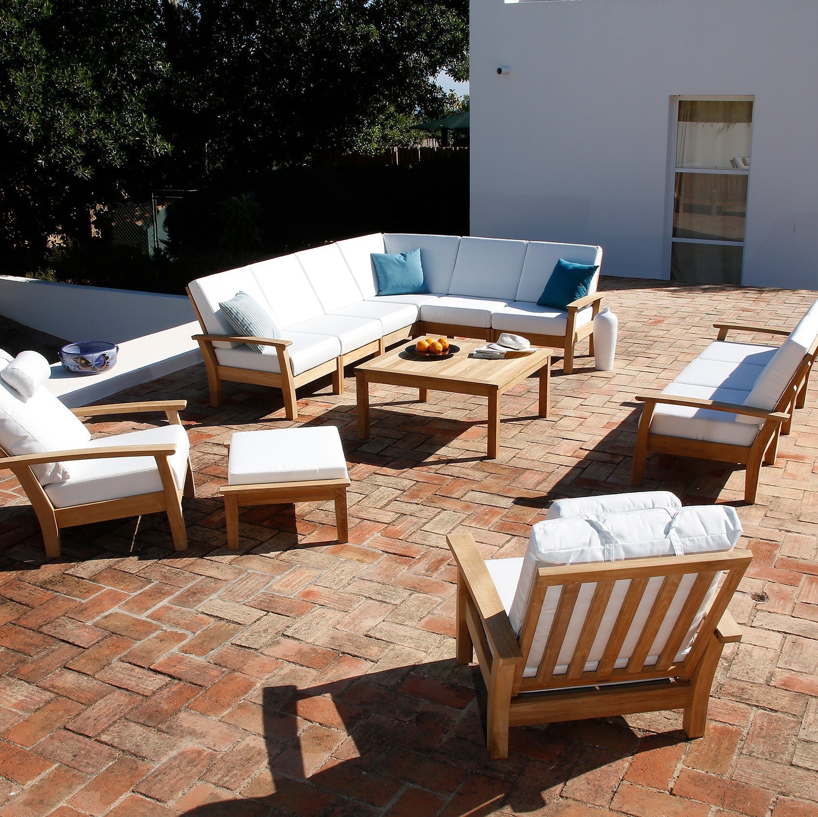 Barlow Tyrie Haven Teak Deep Seating Middle Module