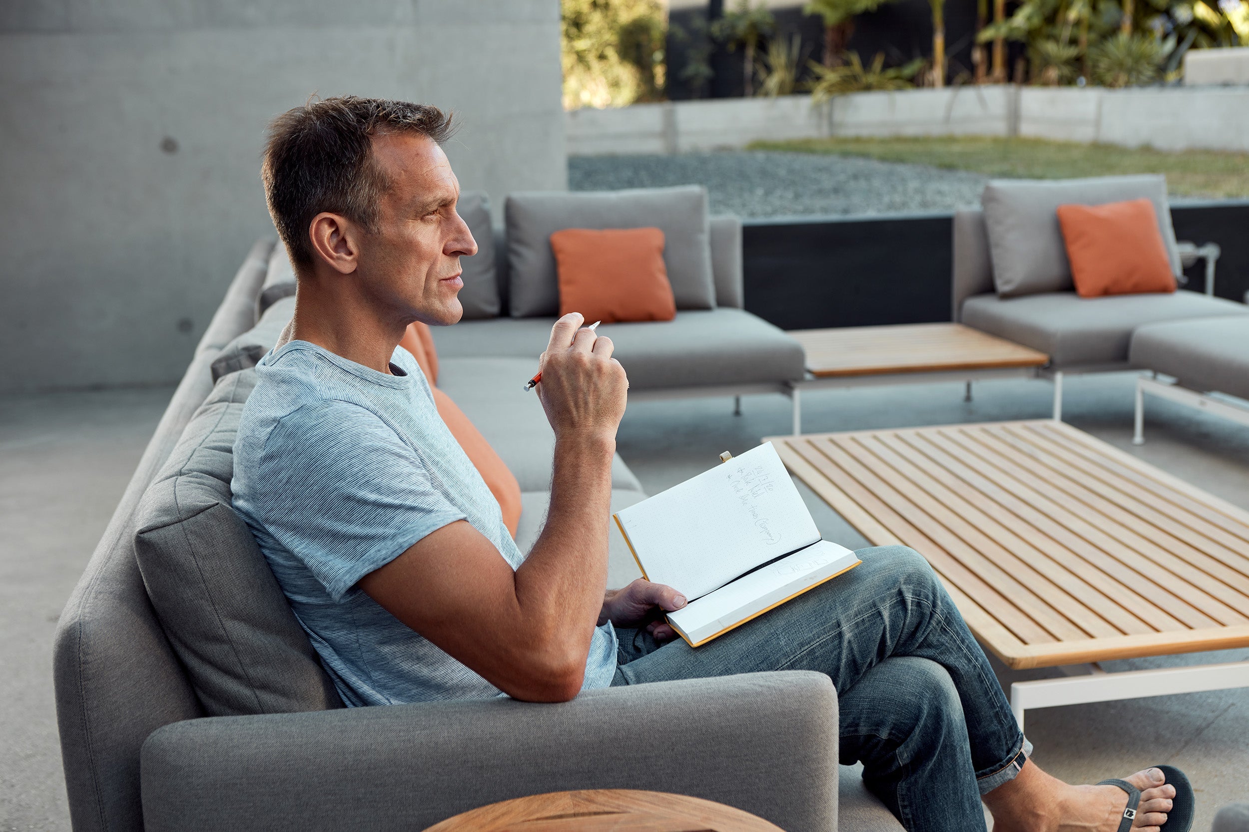 Barlow Tyrie Layout Stainless Steel Deep Seating Single Chair