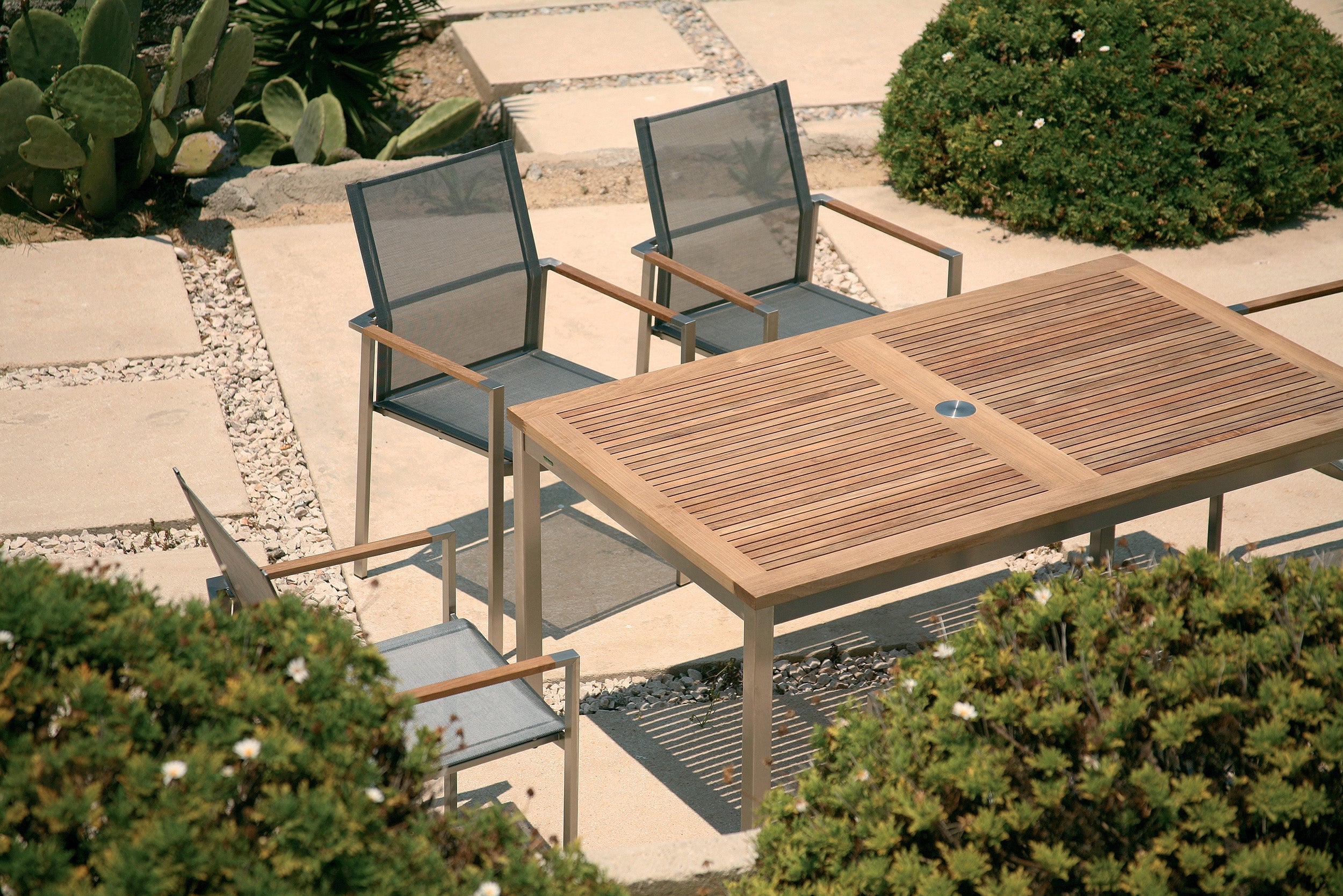 Barlow Tyrie Mercury Stainless Steel Chair