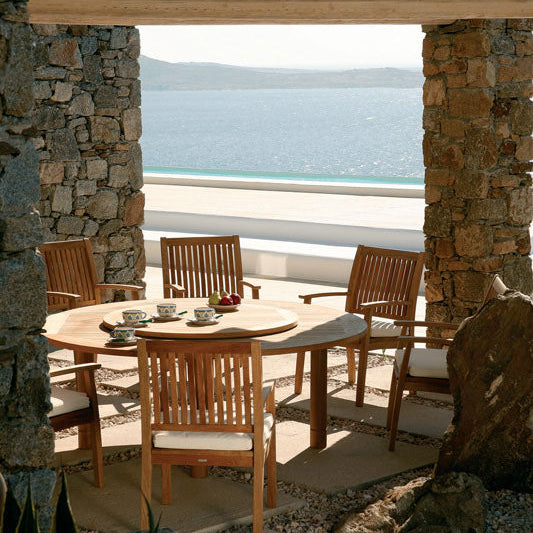 Barlow Tyrie Monaco Teak Dining Armchair