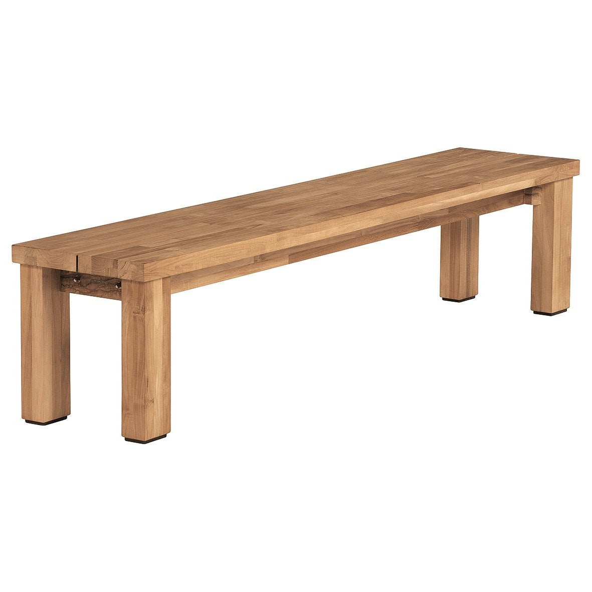 Barlow Tyrie Titan Rustic Backless Bench