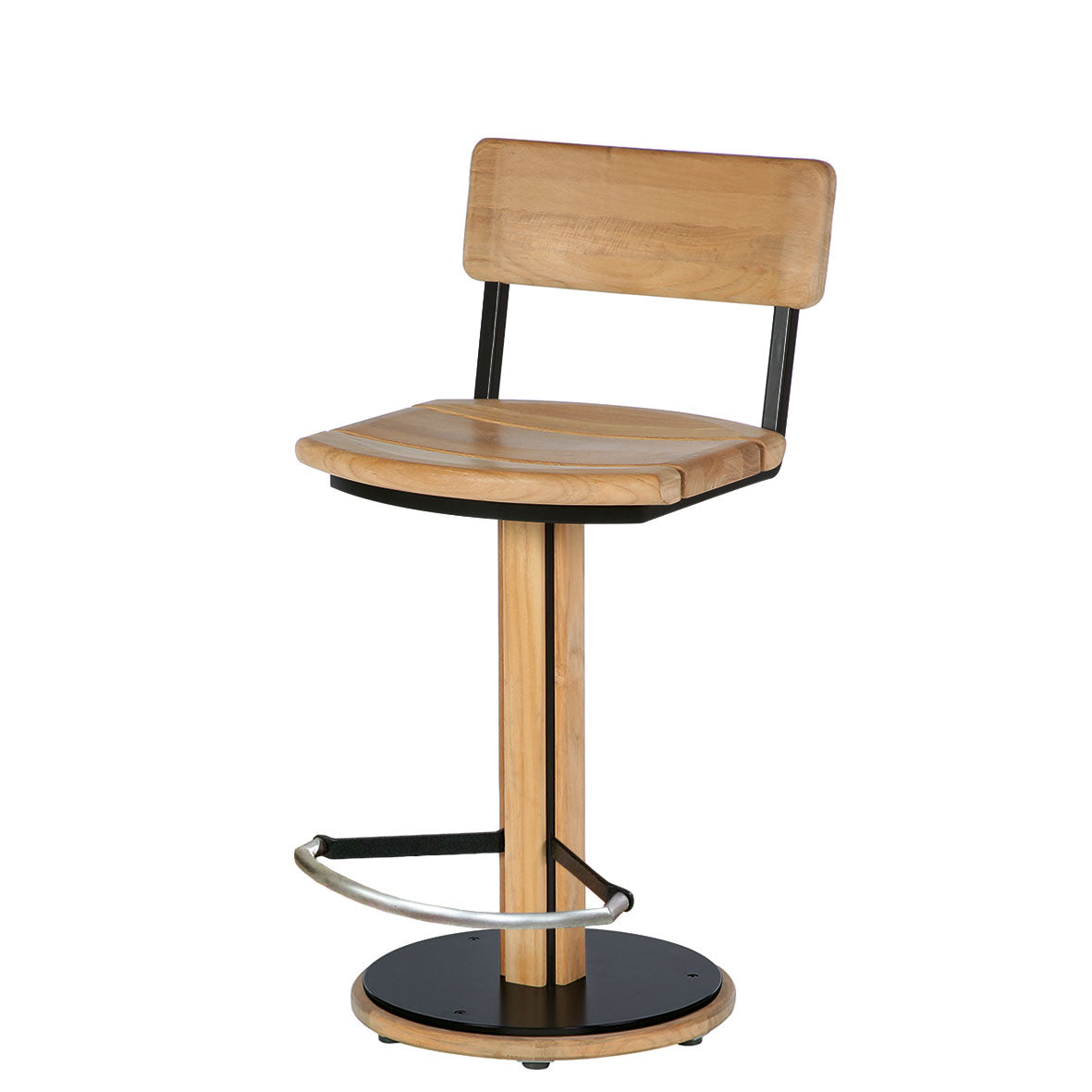 Barlow Tyrie Titan Teak Bar Stool