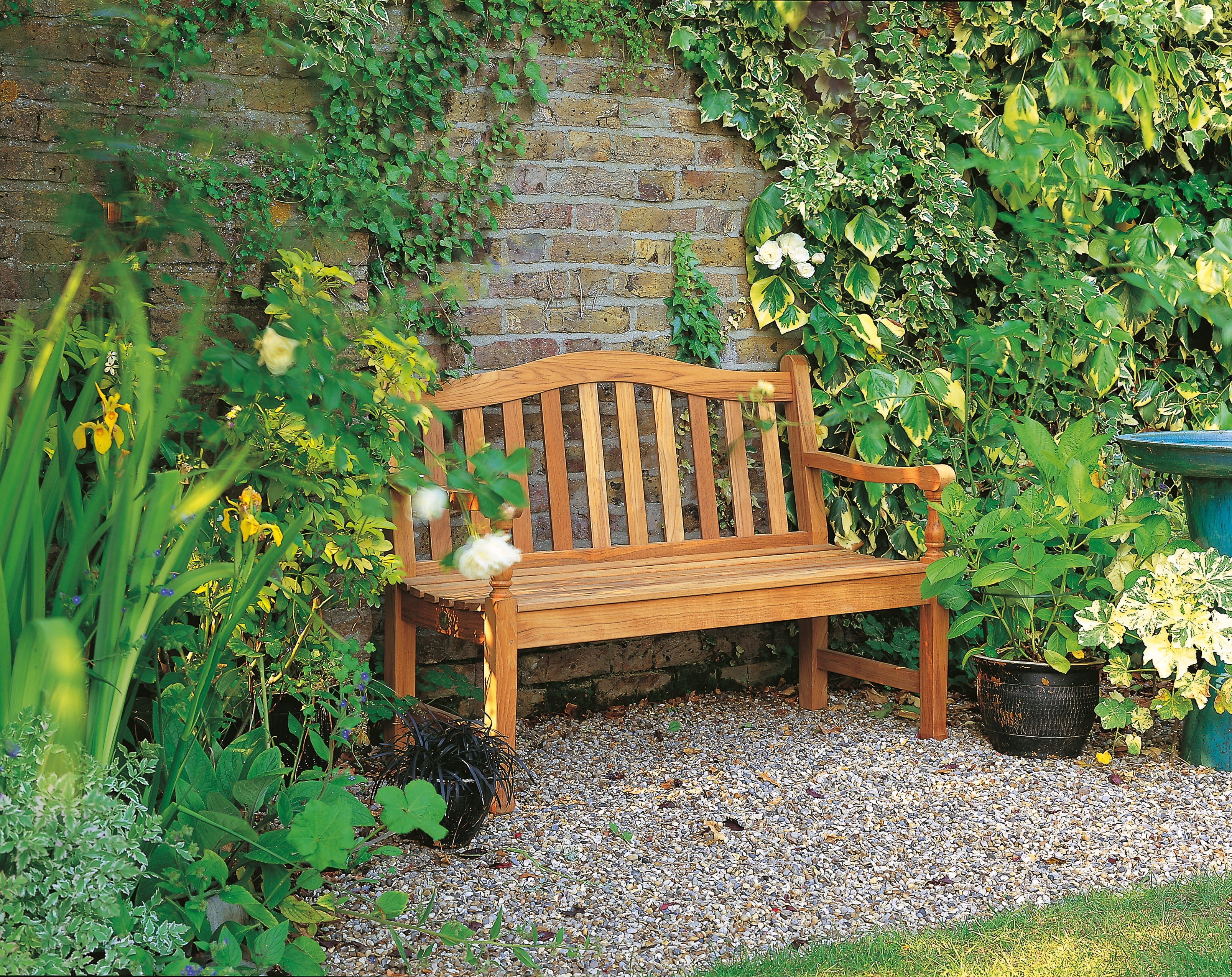Barlow Tyrie Waveney 47" Teak Bench - Thumbnail 3