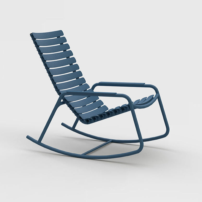 Reclips Rocking Chair in Sky Blue with Sky Blue Armrests