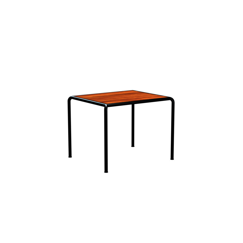 Black Steel Frame with Thermo Ash Top