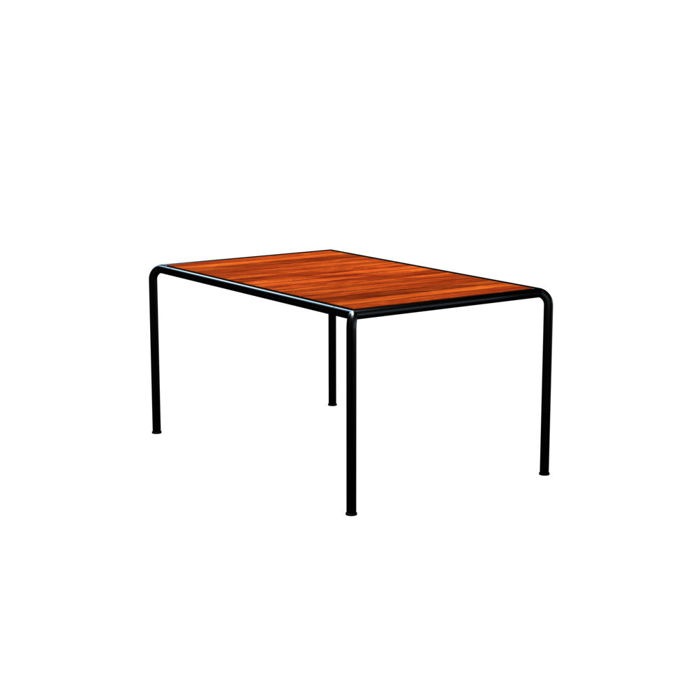 Black Steel Frame with Thermo Ash Top