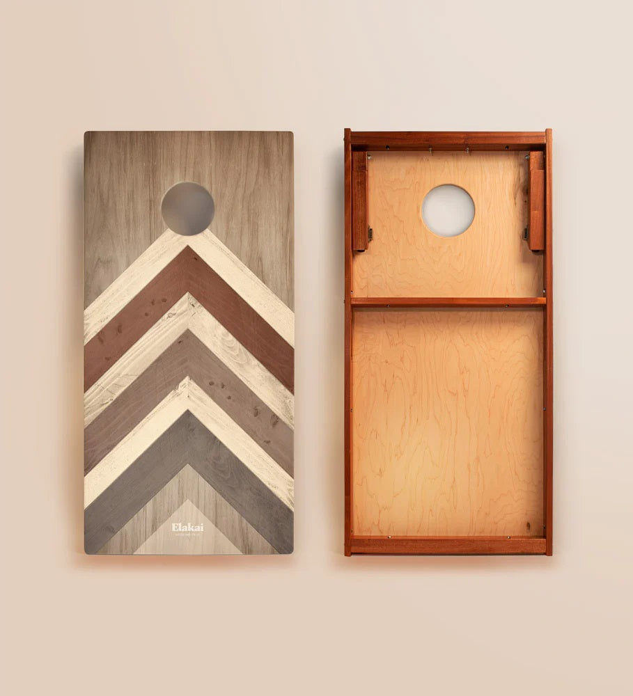 Elakai Chevron 2'x4' Cornhole Boards - Set of 2