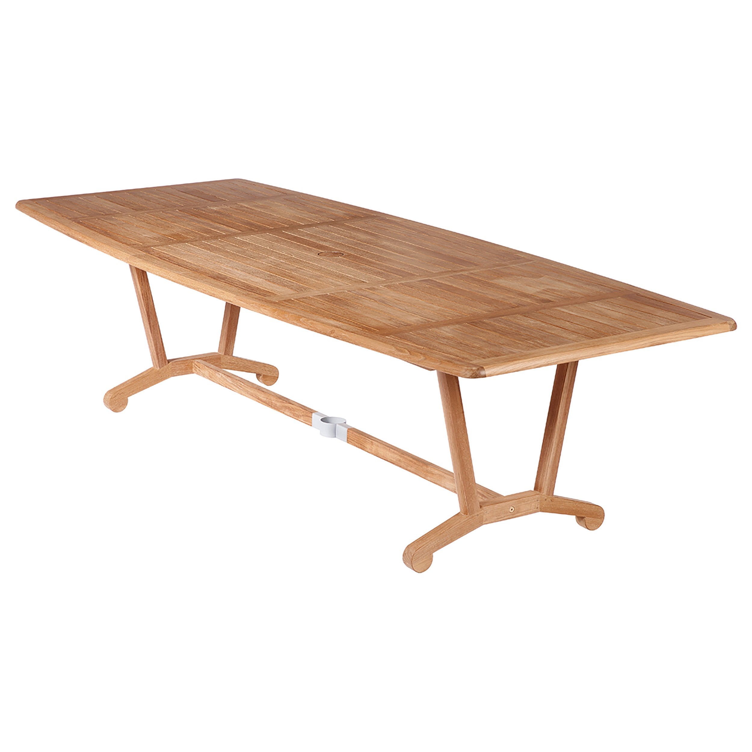 Barlow Tyrie Chesapeake Teak 110" Rectangle Dining Table