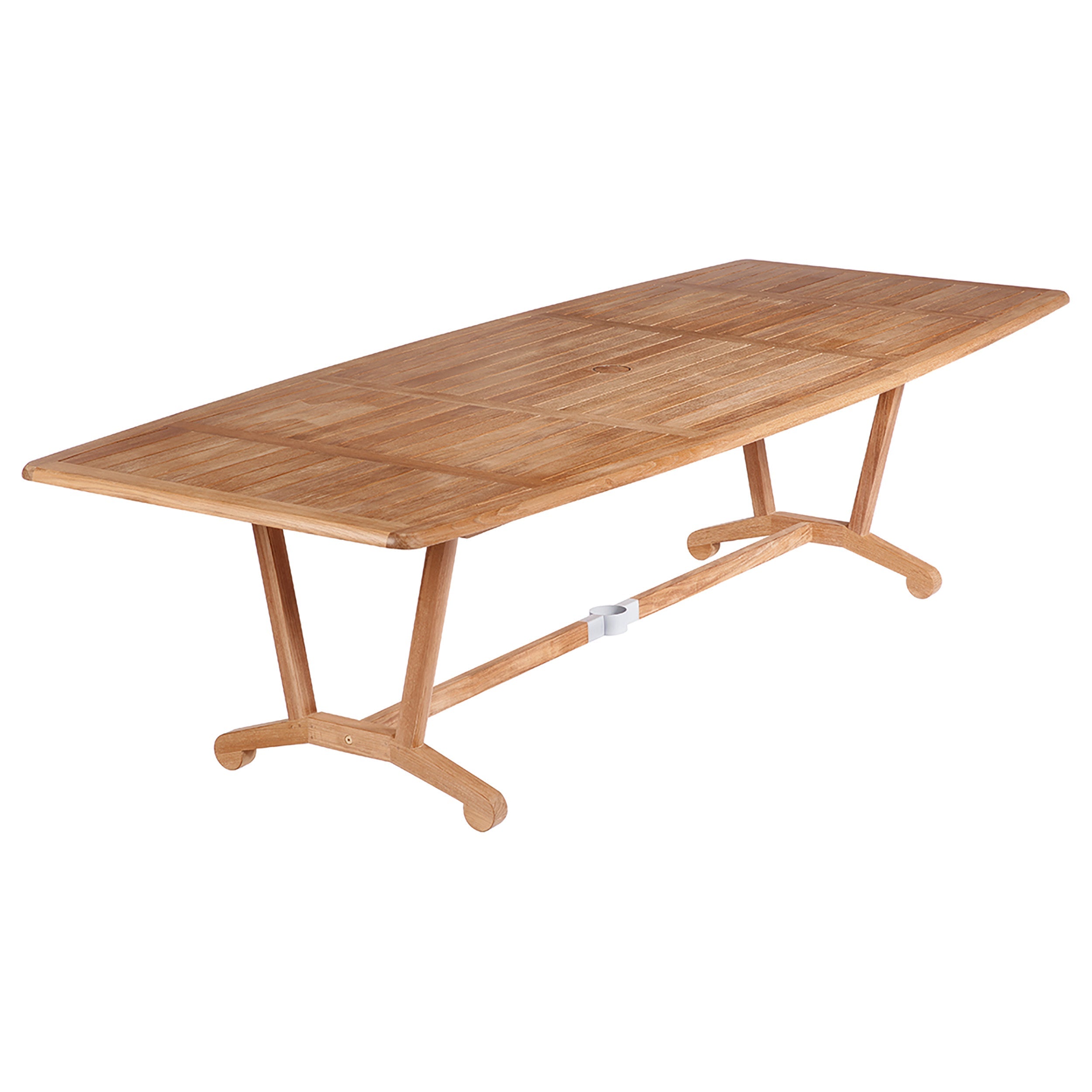 Barlow Tyrie Chesapeake Teak 110" Rectangle Dining Table - Thumbnail 2