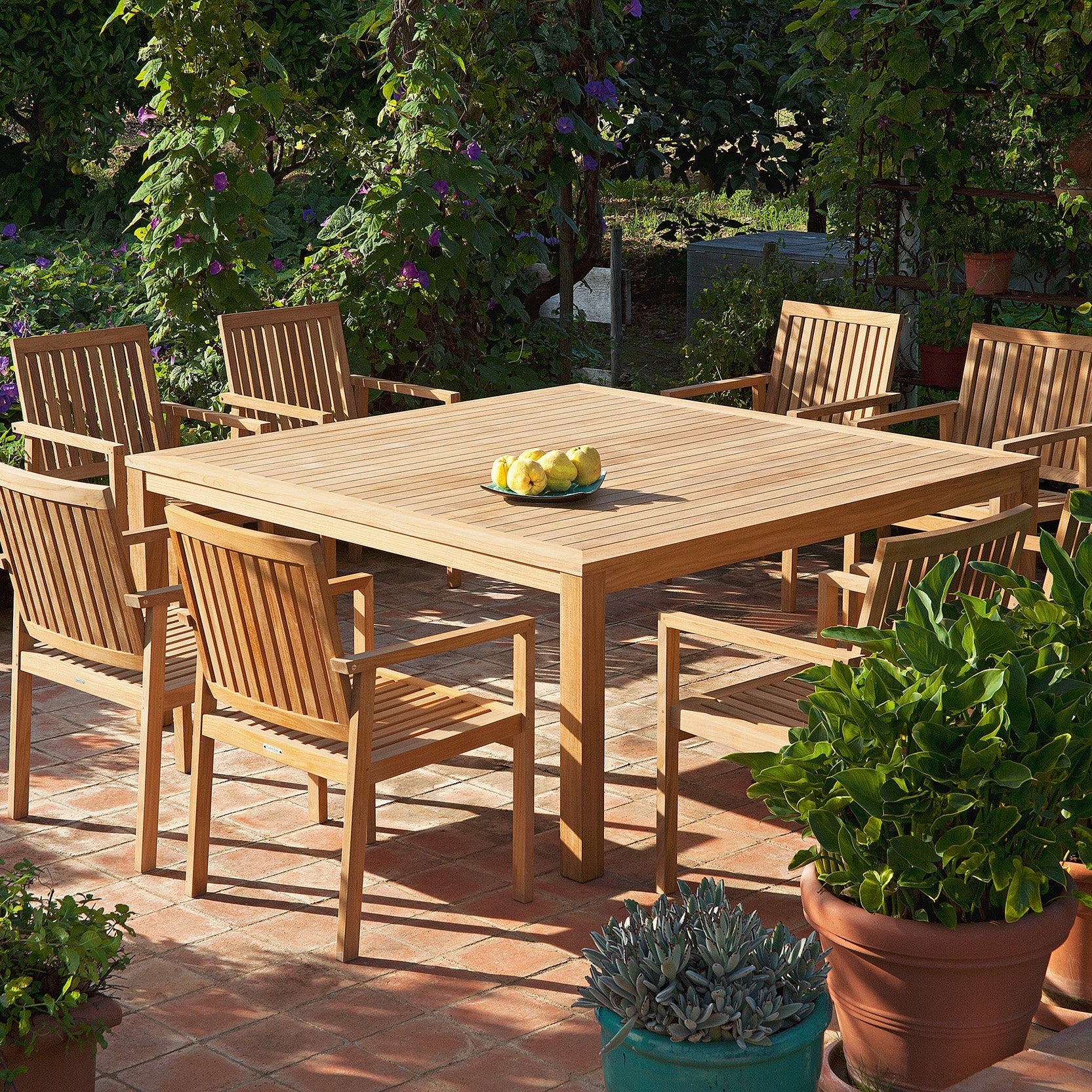 Barlow Tyrie Linear Teak Dining Armchair - Thumbnail 3