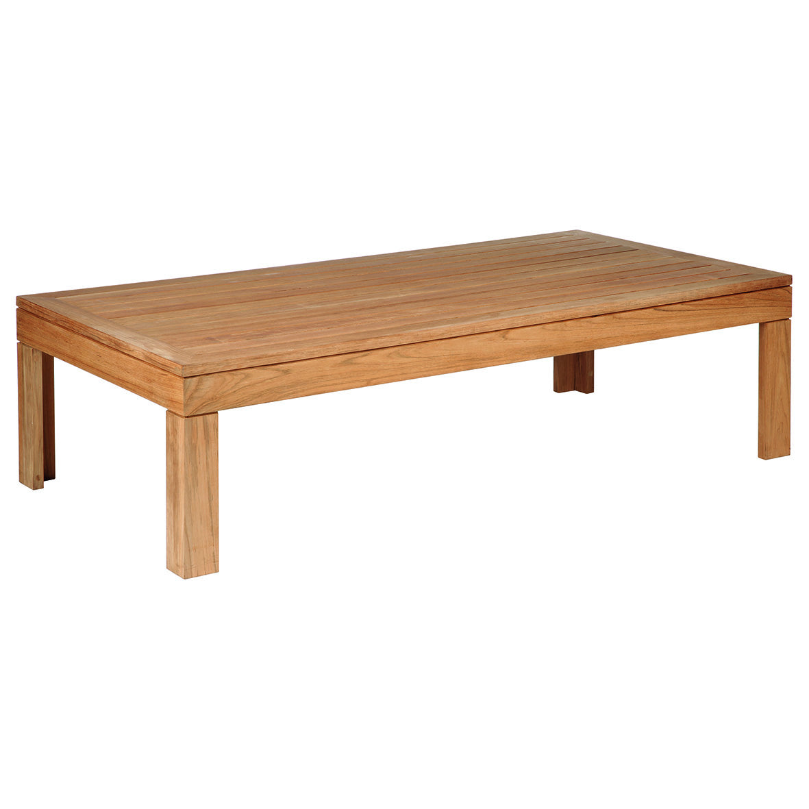 Barlow Tyrie Linear Teak Rectangle Coffee Table
