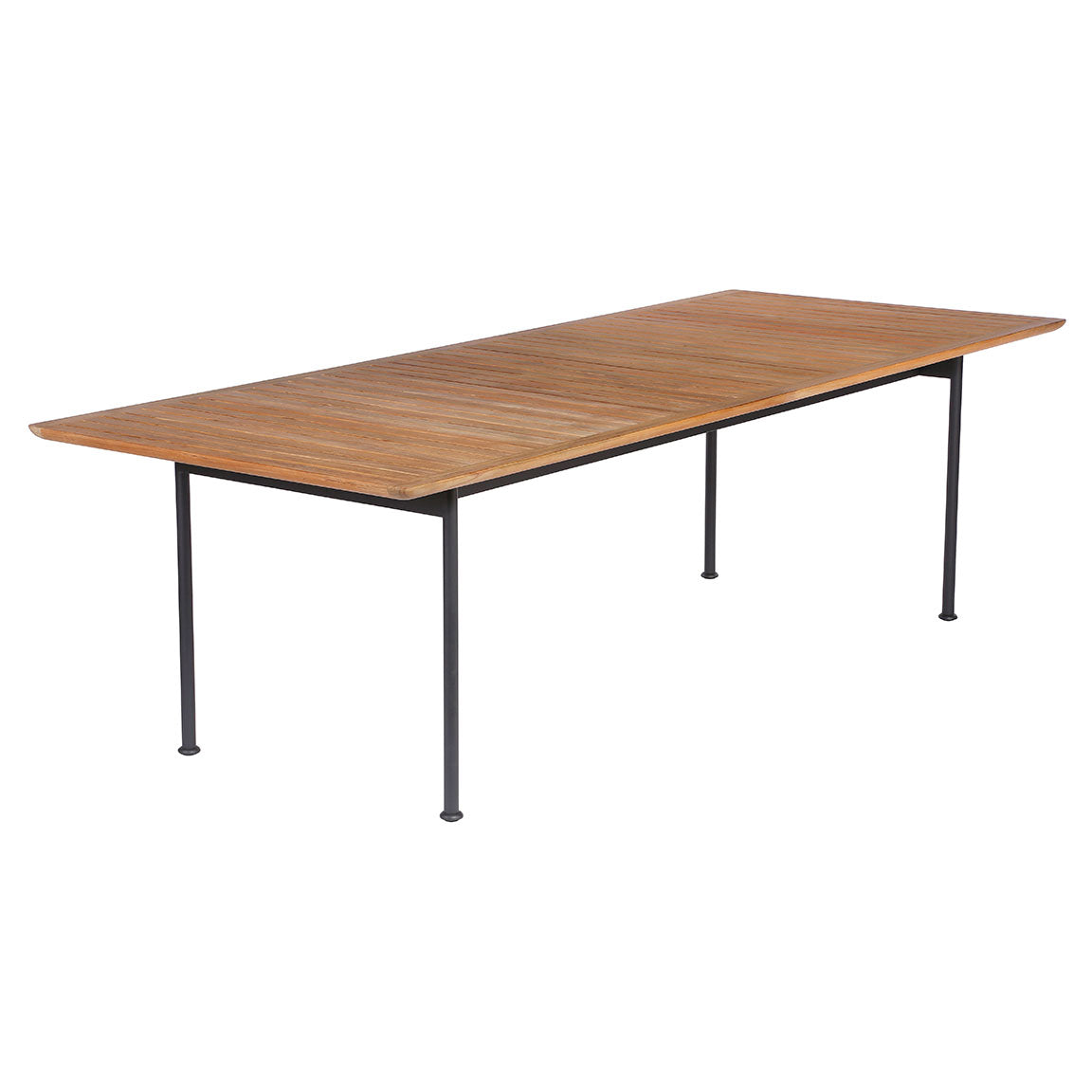 Barlow Tyrie Layout Teak and Stainless Steel Dining Table - Thumbnail 3