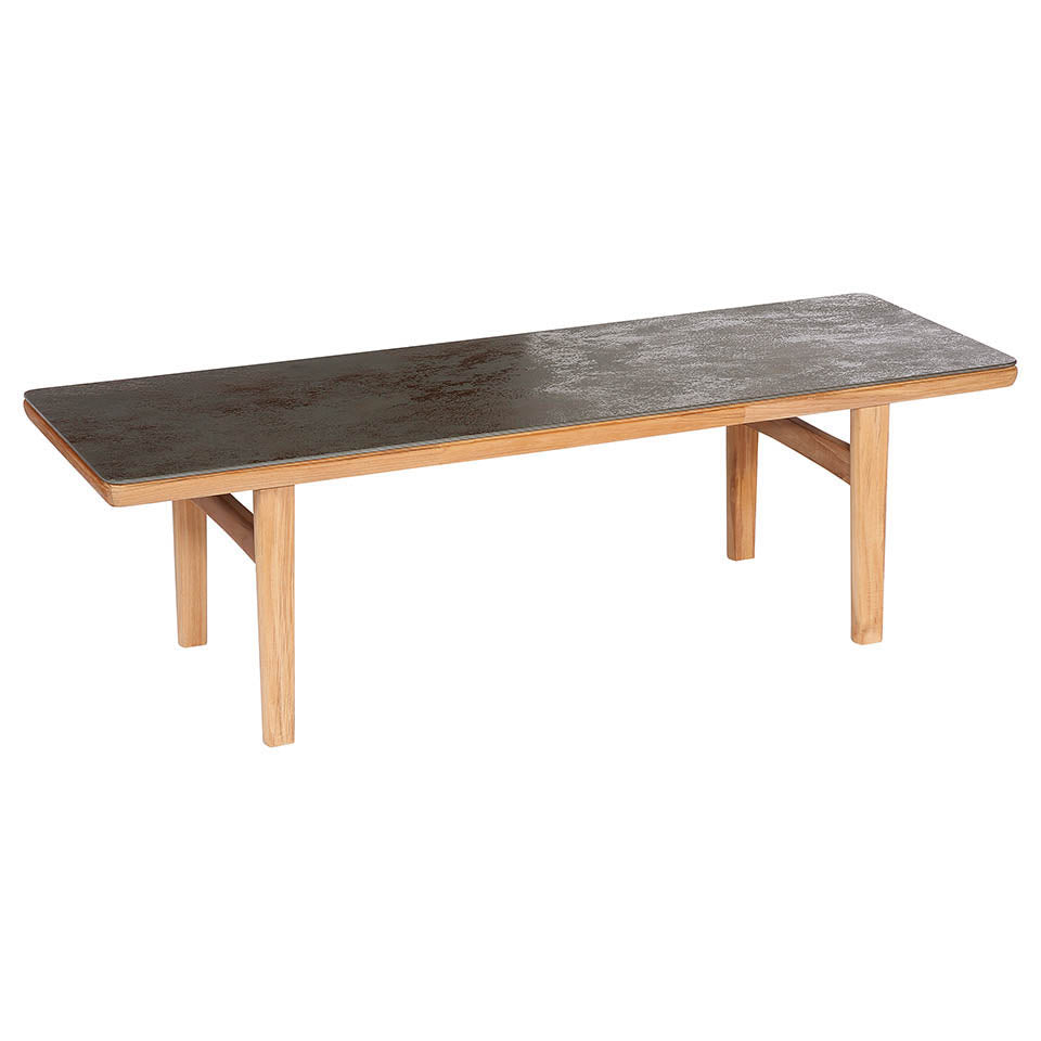 Barlow Tyrie Monterey Teak and Ceramic Coffee Table - Thumbnail 2