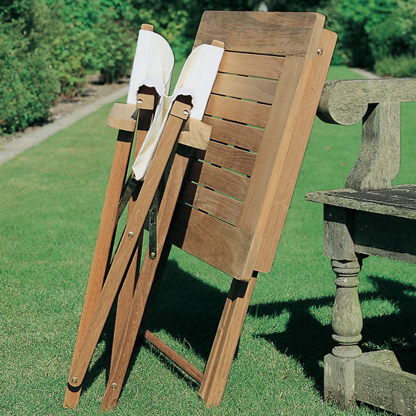 Barlow Tyrie Safari Teak Folding Table - Thumbnail 3