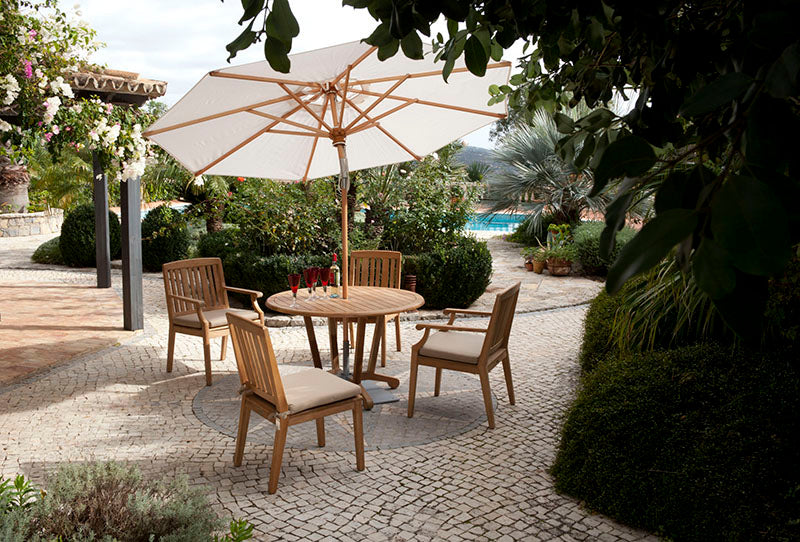 Barlow Tyrie Napoli 9' Round Umbrella with Tilt - Thumbnail 2