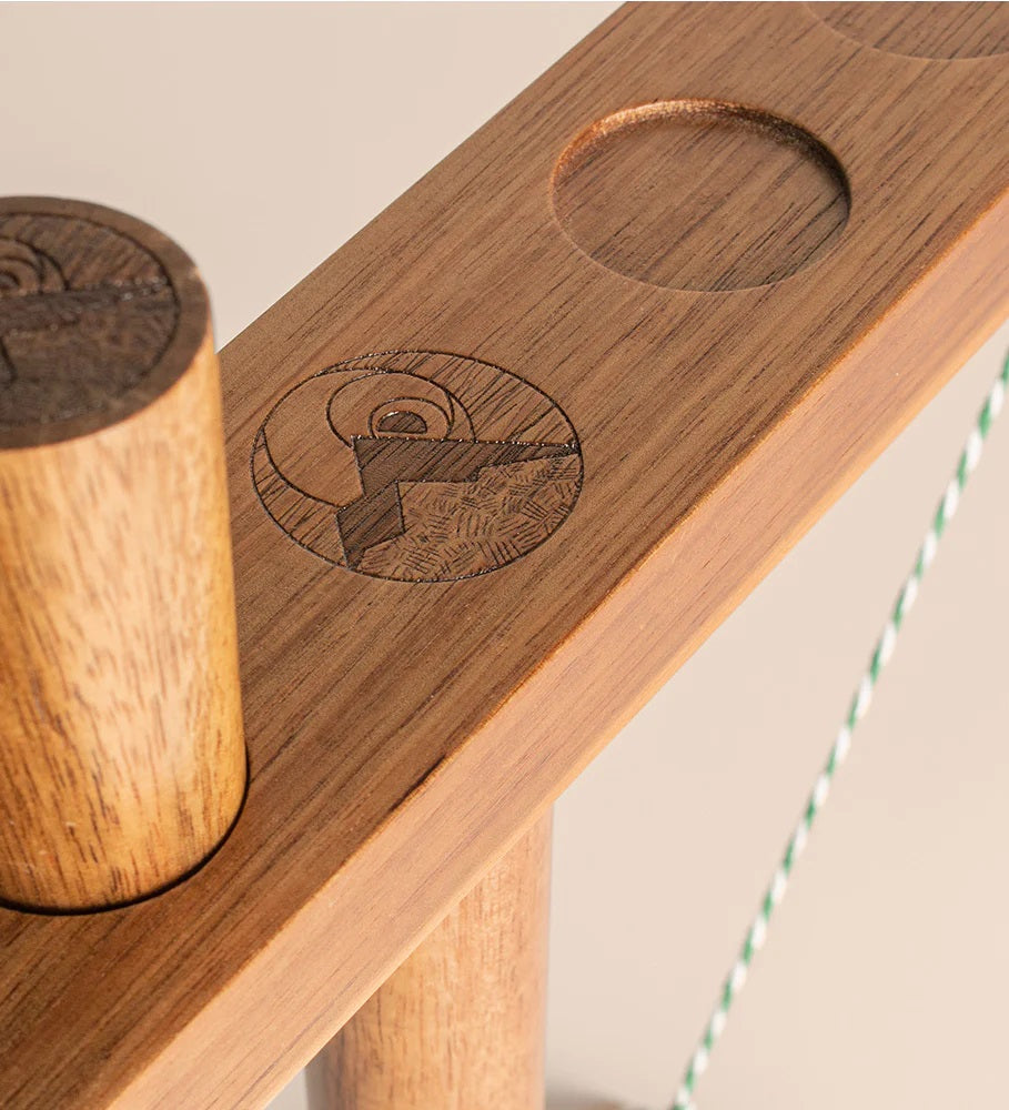 Elakai Globetrotter 2-Player Hook and Ring Game