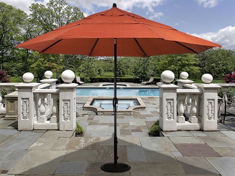 Treasure Garden 11' Octagon Auto Tilt Center Post Umbrella