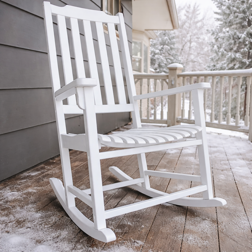 Americana Resort Rocker - White