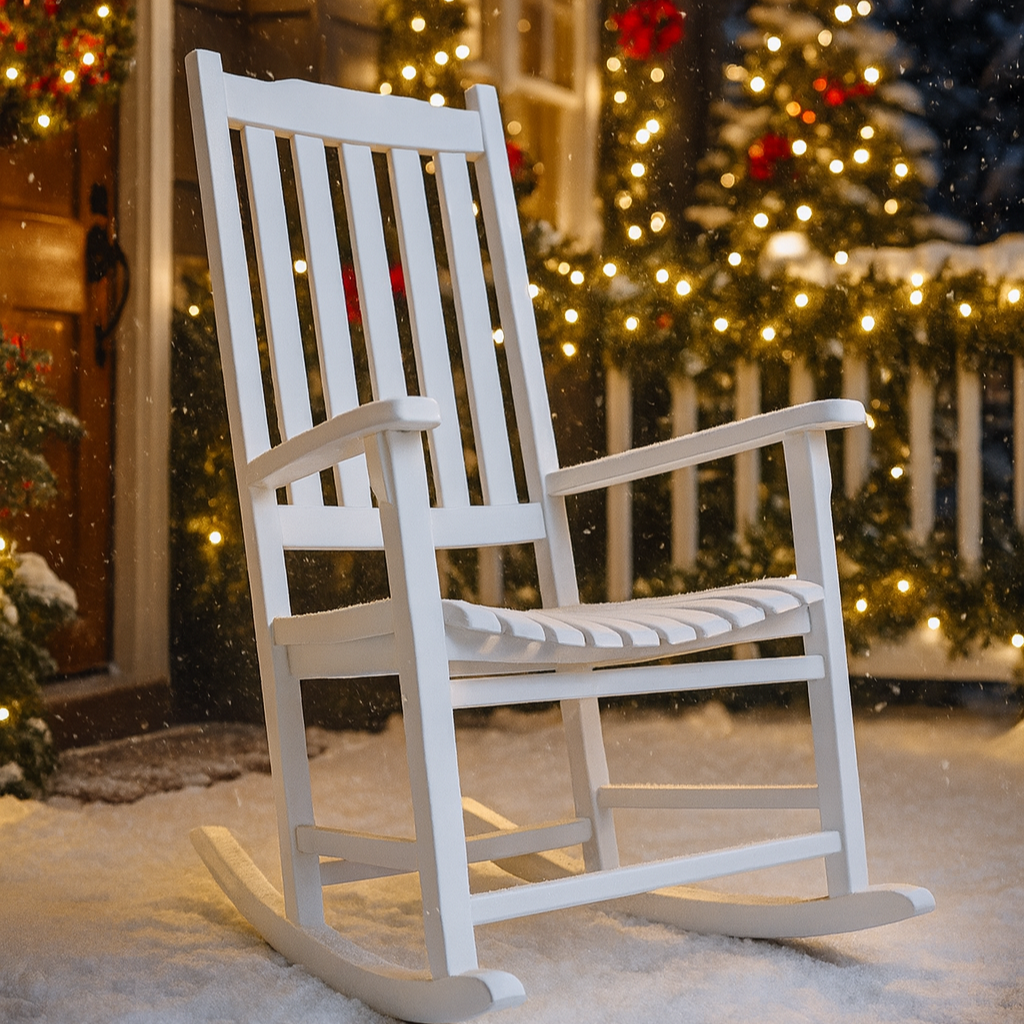 Americana Resort Rocker - White