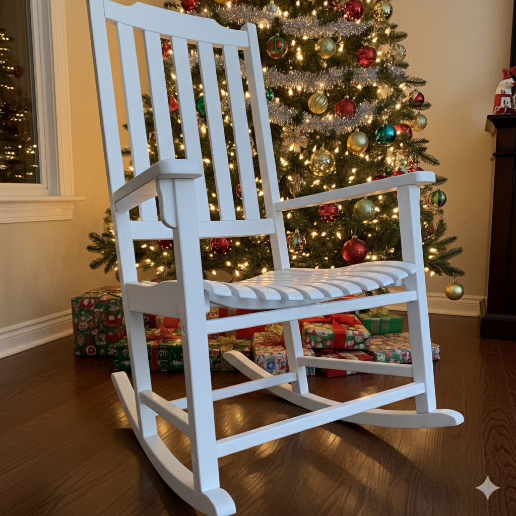 Americana Resort Rocker - White