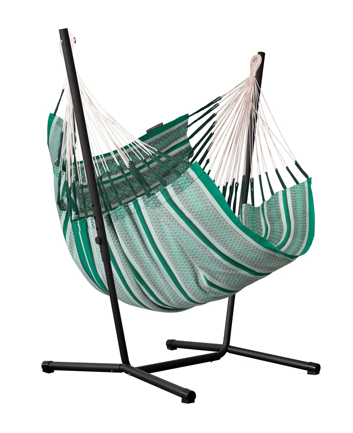 La Siesta Fiji Organic Comfort Hanging Chair With Stand