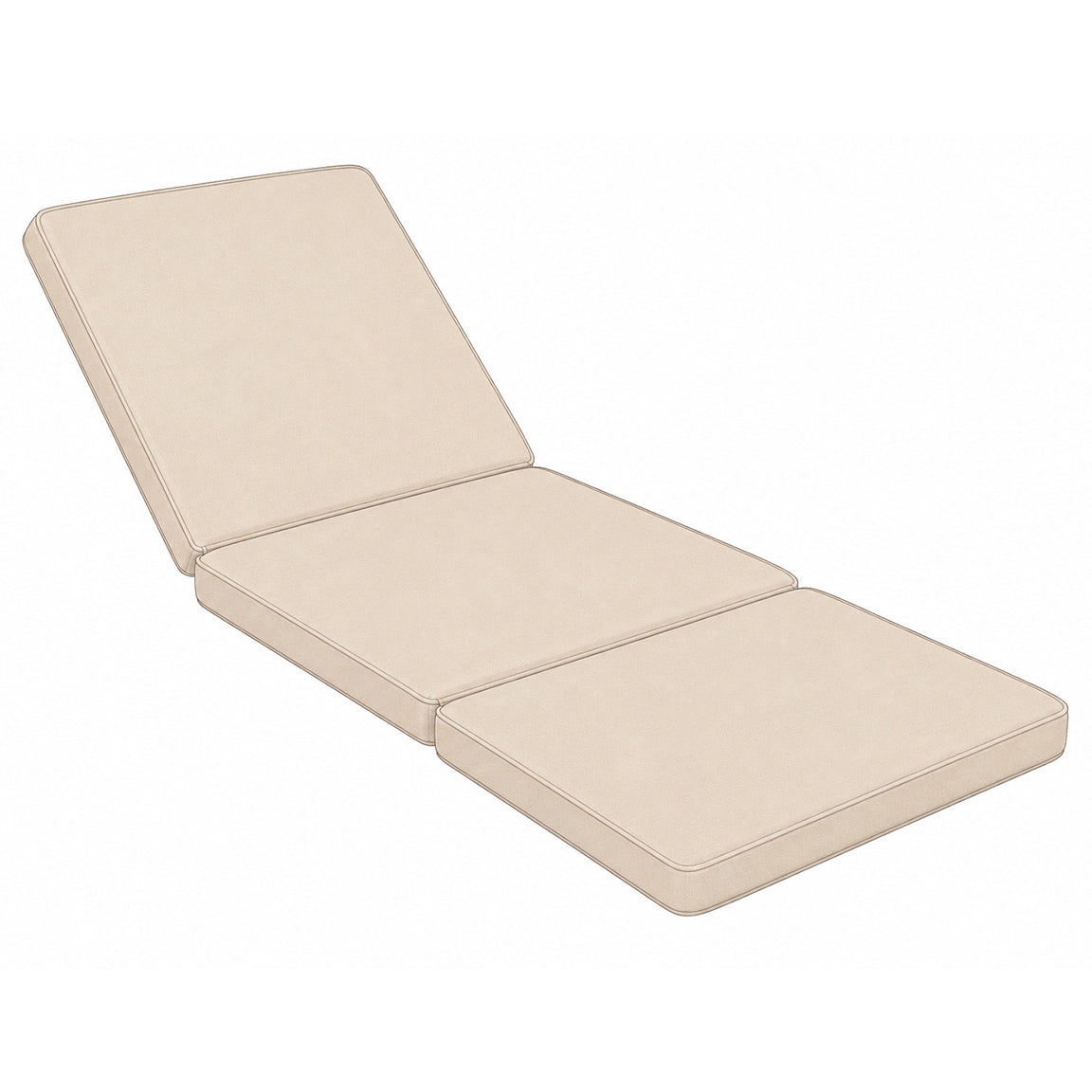 Kingsley Bate Classic Chaise Lounge Cushion