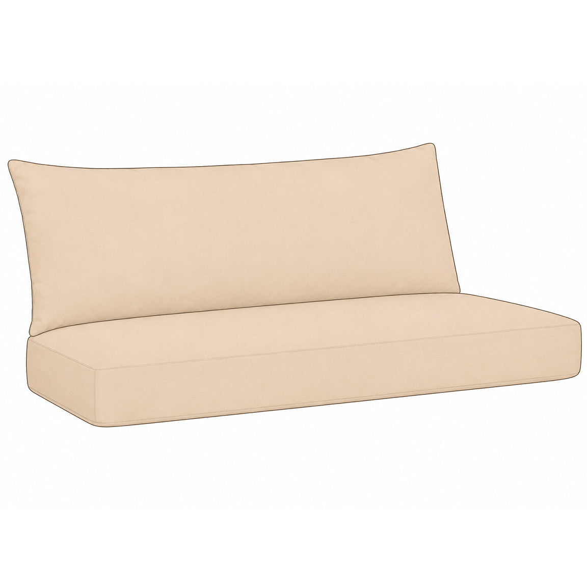 Kingsley Bate Nevis Sectional Left Arm Settee Seat and Back Cushions