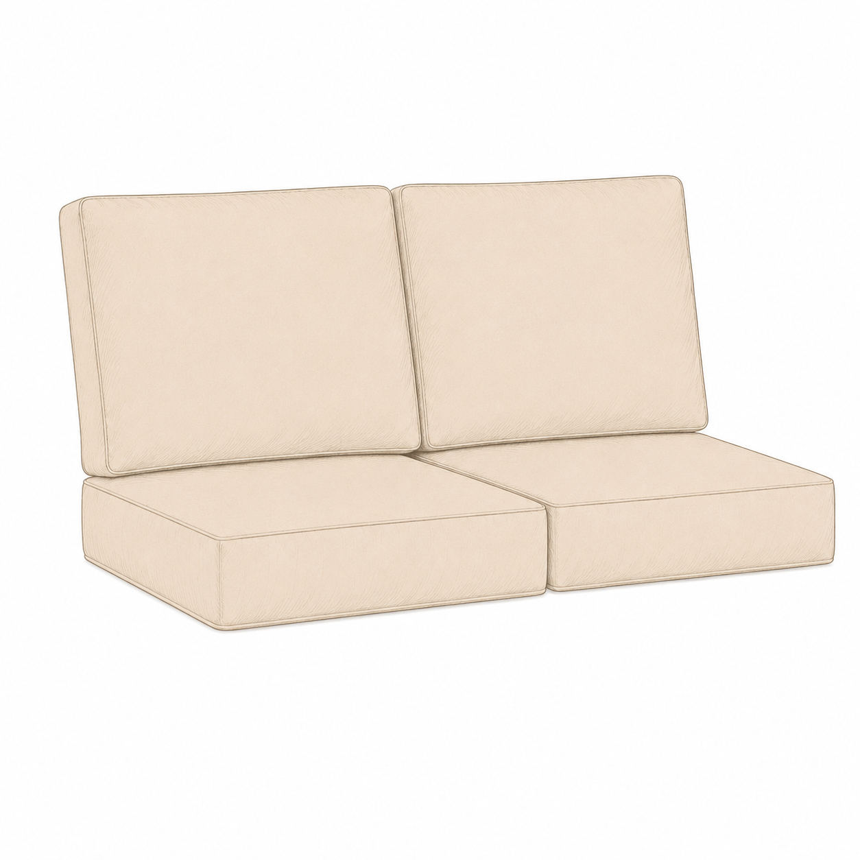 Kingsley Bate Somerset Teak Settee Cushion
