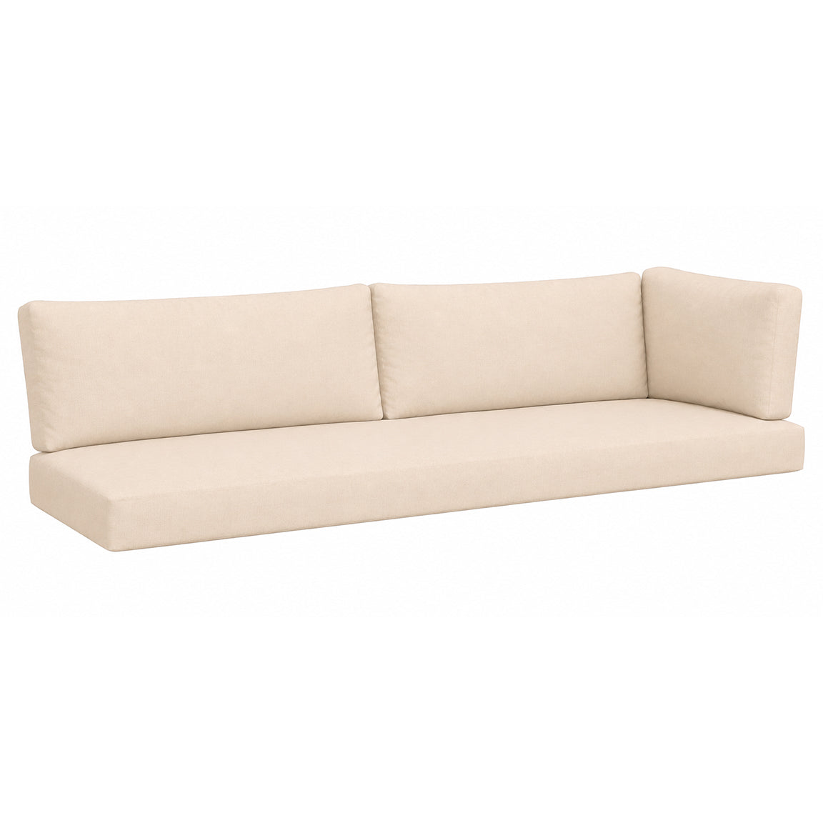 Kingsley Bate Tortola Sectional Left and Right Arm Return Sofa Seat and Back Cushions