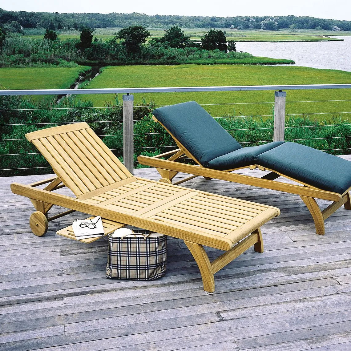 Kingsley Bate Classic Chaise Lounge Cushion